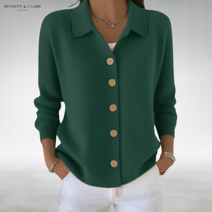 Mila™ Cozy Button Cardigan