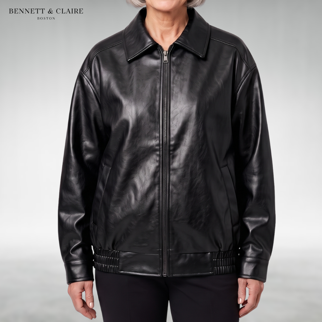 Joyce Relaxed Zip-Front Jacket