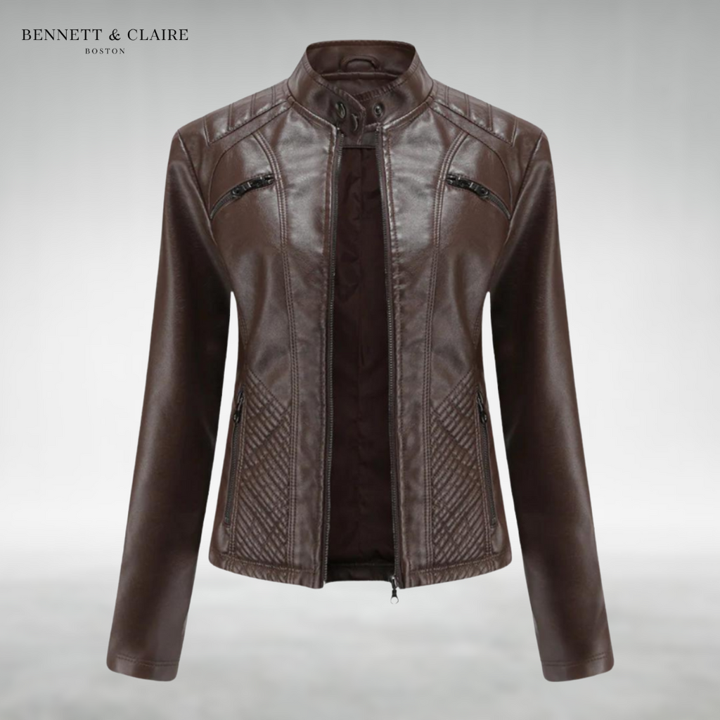 Robyn™ Stylish Leather Jacket